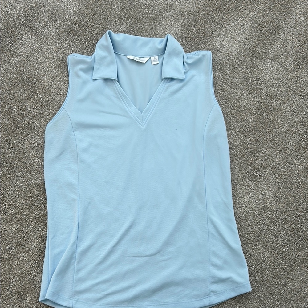 Women's Light Blue Golf Tank